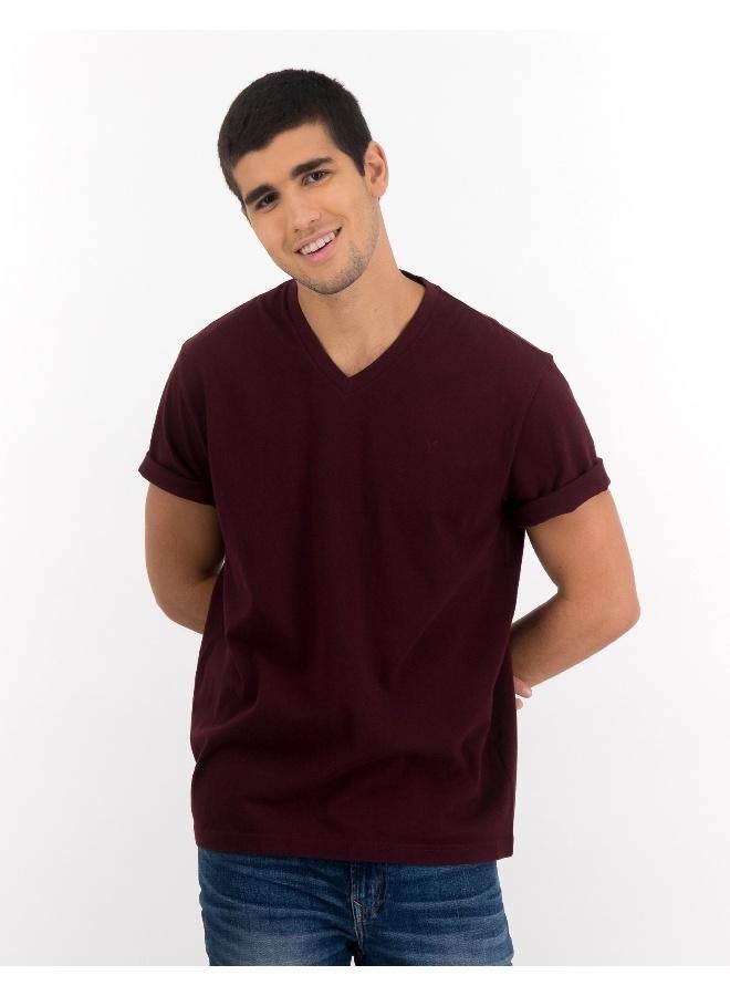 American Eagle AE Super Soft Icon V-Neck T-Shirt - Image 1